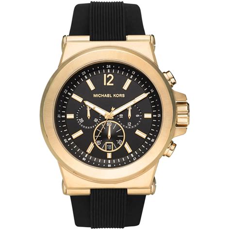 michael kors watch with rubber strap|Michael Kors 44mm watch band.